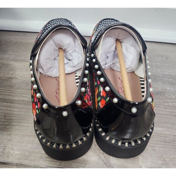 Betsey Johnson Women's Sz. 7 Darian Ditsy Floral Loafers NWB - Picture 4 of 9